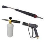 Set pistol lance spumare metalica si lance spalare