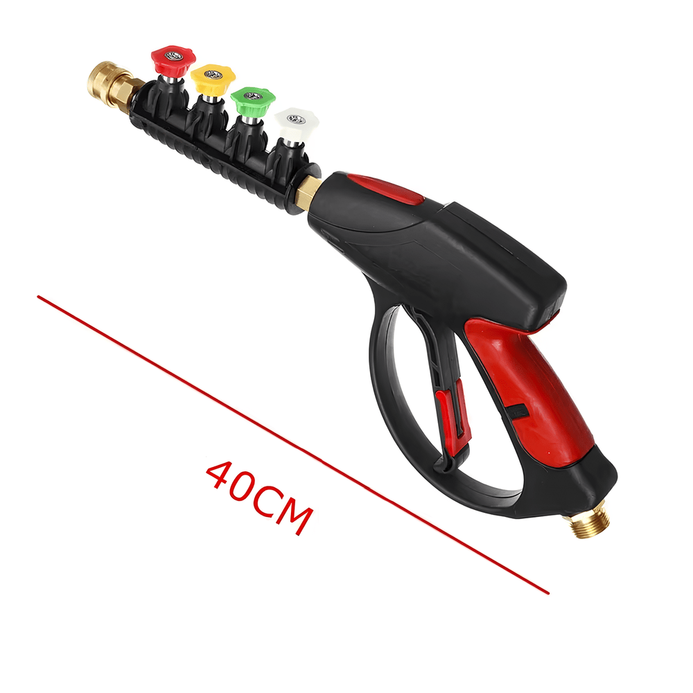 Set pistol lance spumare plastic si duze