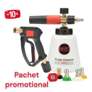 Set MJJC pistol lance spumare PRO V2 si set 5 duze pulverizare